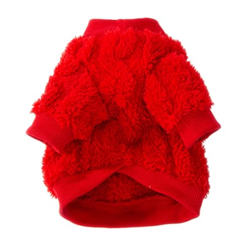 YARNOW Hundekleidung Winterkostüm Für Hunde Bezauberndes Drachenmuster Warme Haustierkleidung Winddichte Kleidung Für Hunde Plüschige Welpenkleidung s von YARNOW