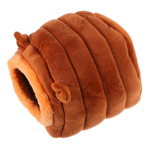 YARNOW Kleines Haustier Versteck Haus Komfortables Schlafnest für Hamster Igel Meerschweinchen Kuschelhöhle Gemütliches Nest aus Strapazierfähigem Material von YARNOW