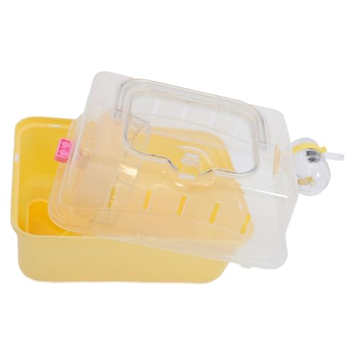 YARNOW Robuster Außenkäfig Aus Kunststoff Für Hamster Auf Reisen Mit Wasserflasche von YARNOW