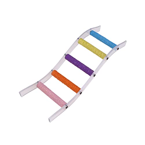 YARNOW Kletterleiter für Papageien züchten bunt Papageienkletterspielzeug Produkte Klettern Hamster hamsterspielzeug Hamster-Kletterleiter Kletterleiter für Haustiere Hölzern YARNOW Kletterleiter für Papageien züchten bunt Papageienkletterspielzeug Produkte Klettern Hamster hamsterspielzeug Hamster-Kletterleiter Kletterleiter für Haustiere Hölzern von YARNOW