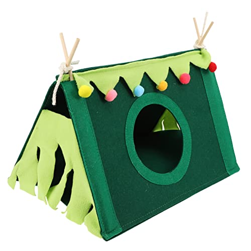 YARNOW Komfortables Hamsterhaus-Hamster Schlafendes Bett-Filz-Tuch-Kaninchen Schlafendes Nest YARNOW Komfortables Hamsterhaus-Hamster Schlafendes Bett-Filz-Tuch-Kaninchen Schlafendes Nest von YARNOW