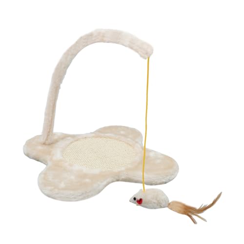 YARNOW Kratzbaum für Katzen Im Innenbereich Hohes Baumelndes Spielzeug Stilvolles Sisal-kratzkissen für Katzen YARNOW Kratzbaum für Katzen Im Innenbereich Hohes Baumelndes Spielzeug Stilvolles Sisal-kratzkissen für Katzen von YARNOW