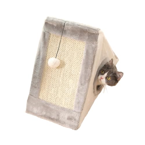 YARNOW Kreatives Katzenkratzbrett Großes Klauenschleifbrett Für Katzen Multifunktionales Katzennest Für Drinnen Weiß Für Hochwertige YARNOW Kreatives Katzenkratzbrett Großes Klauenschleifbrett Für Katzen Multifunktionales Katzennest Für Drinnen Weiß Für Hochwertige von YARNOW