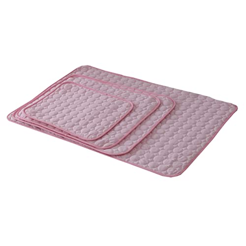 YARNOW Pet Pad Kühlmatte Für Hunde Und Katzen Sommerliche Atmungsaktive Hundematte XL Zur Überhitzungsprävention Im Haus Auto Und Reisen von YARNOW