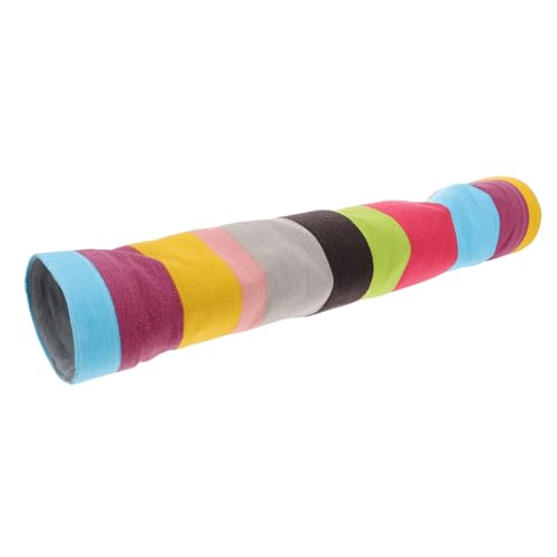 YARNOW Kunterbunter Hamster Tunnel Für Kleine Haustiere Faltbarer Kriechtunnel Für Meerschweinchen Chinchillas Und Rennmäuse Interessantes Für Kleintiere Tunnel YARNOW Kunterbunter Hamster Tunnel Für Kleine Haustiere Faltbarer Kriechtunnel Für Meerschweinchen Chinchillas Und Rennmäuse Interessantes Für Kleintiere Tunnel von YARNOW