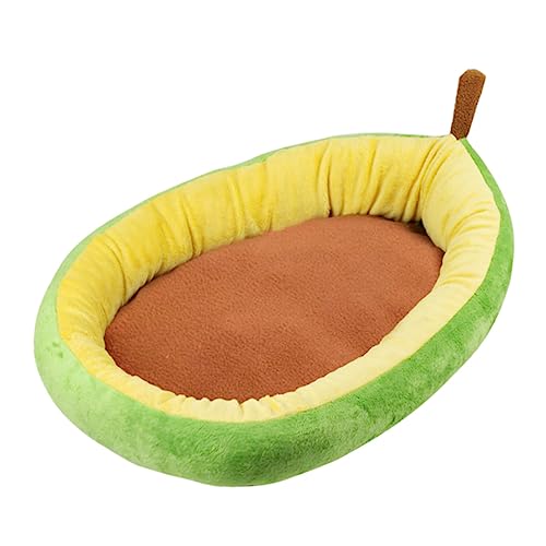 YARNOW Kuscheliges Hundebett Avocado Design Dickes Warmes Welpen Nest Haustier Kissen für Kleine und Mittlere Hunde Maschinenwaschbar als Schlafhöhle und Sofa Schutz YARNOW Kuscheliges Hundebett Avocado Design Dickes Warmes Welpen Nest Haustier Kissen für Kleine und Mittlere Hunde Maschinenwaschbar als Schlafhöhle und Sofa Schutz von YARNOW