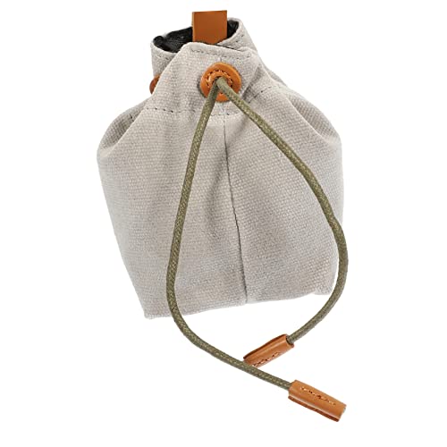 YARNOW Leckerli-Tasche für Hunde Canvas-Beutel für Hundesnacks Kordelzugschnalle Leicht Einfach Zu Reinigen für Outdoor-aktivitäten YARNOW Leckerli-Tasche für Hunde Canvas-Beutel für Hundesnacks Kordelzugschnalle Leicht Einfach Zu Reinigen für Outdoor-aktivitäten von YARNOW