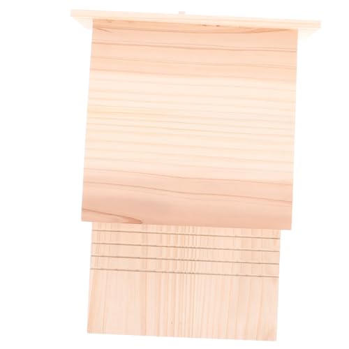 YARNOW Leichtes Holz Bat House für Außenbereich Platzsparendes Fledermaus Schutzhaus Einfache für Garten und Terrasse Glatte Oberfläche Garten YARNOW Leichtes Holz Bat House für Außenbereich Platzsparendes Fledermaus Schutzhaus Einfache für Garten und Terrasse Glatte Oberfläche Garten von YARNOW