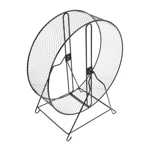 YARNOW Lustiges Und Leises Hamsterlaufrad Für Kleintiere Ideal Für Igel Rennmäuse Und Chinchillas Robustes Schwarzes Durchmesser Perfektes Zur Der Bewegung YARNOW Lustiges Und Leises Hamsterlaufrad Für Kleintiere Ideal Für Igel Rennmäuse Und Chinchillas Robustes Schwarzes Durchmesser Perfektes Zur Der Bewegung von YARNOW