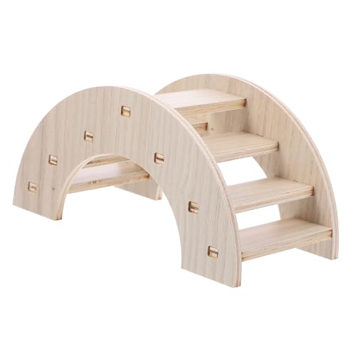 YARNOW Meerschweinchen Chinchilla Hamster -Versteck Klettern für Hamster brücke Hamster meerschweinchen zubehoer Hamster-Kletterbrücke Hamsterbrückenplattform hölzern YARNOW Meerschweinchen Chinchilla Hamster -Versteck Klettern für Hamster brücke Hamster meerschweinchen zubehoer Hamster-Kletterbrücke Hamsterbrückenplattform hölzern von YARNOW