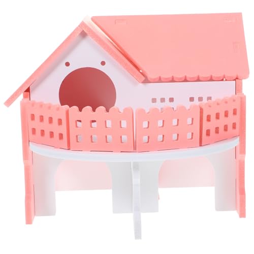 YARNOW Meerschweinchenheim hamsterhaus Hamster nager zubehör Hamster Behausung Hamster zubehör nagerhaus Versteck Haustier Tiere Tunnel Hamsterhäuser Rattenhaus Hamsterkäfig PVC von YARNOW