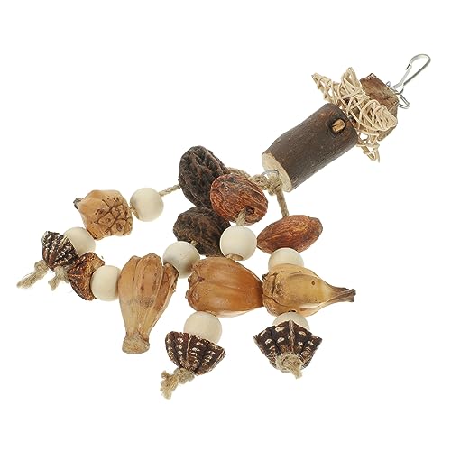 YARNOW Natürliches Kauspielzeug für Papageien Papagei Kauspielzeug Kaustangen für Vögel knete Spielzeug chew Toy Schaukelspielzeug für Haustiere Aufhängendes Vogelspielzeug hölzern YARNOW Natürliches Kauspielzeug für Papageien Papagei Kauspielzeug Kaustangen für Vögel knete Spielzeug chew Toy Schaukelspielzeug für Haustiere Aufhängendes Vogelspielzeug hölzern von YARNOW