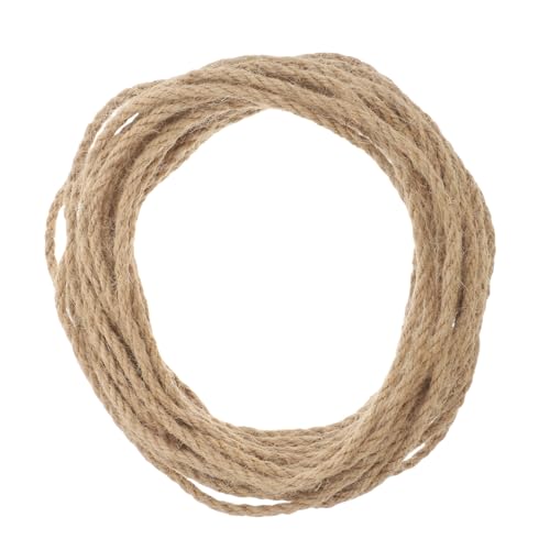 YARNOW Sisalseil Für Katzenkratzbaum Naturbelassene Schnur Aus Sisal Robuste Katzenbaumseilschnur DIY-kratzbaumteil Ersetzt Kratzbaumseil Geeignet Für Stangen Und Regalelemente von YARNOW