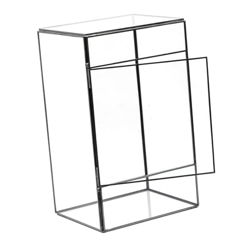YARNOW Geometrischer Glaspflanzer Landschaftsdisplayhalter Terrariumglas Landschaftshalter Landschaftsbehälter YARNOW Geometrischer Glaspflanzer Landschaftsdisplayhalter Terrariumglas Landschaftshalter Landschaftsbehälter von YARNOW