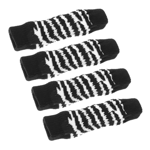 YARNOW Outdoor Hundesocken für Kleine Hunde Atmungsaktive Elbow Protectors Austauschbare Socken für und bei Outdoor Abenteuern Zebra Muster für Herbst Winter YARNOW Outdoor Hundesocken für Kleine Hunde Atmungsaktive Elbow Protectors Austauschbare Socken für und bei Outdoor Abenteuern Zebra Muster für Herbst Winter von YARNOW