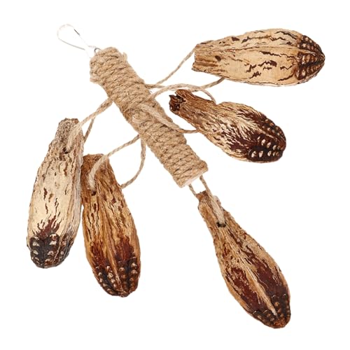 YARNOW Sittichspielzeug Vogelbeißspielzeug Holznuss Papageienkäfig- Vogel-hängespielzeug YARNOW Sittichspielzeug Vogelbeißspielzeug Holznuss Papageienkäfig- Vogel-hängespielzeug von YARNOW