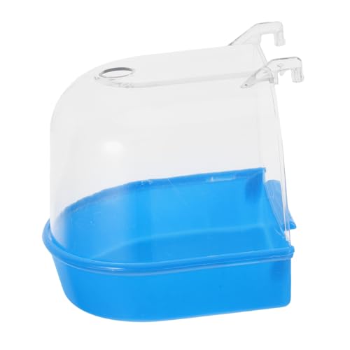 YARNOW Hängende Vogelbadewanne Für Käfige Tragbare Dusche Für Kleine Vögel Wie Wellensittiche Und Papageien Installieren Langlebigem Material Gefertigt von YARNOW