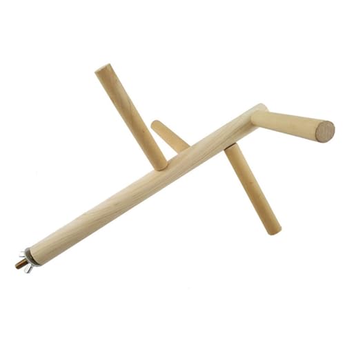 YARNOW Four-Step Spiral Stair Parrot Stand Spielzeug Mit Klettern Treppen Für Papageien Und Sittiche Interaktives Holzspielzeug Für Vögel Sicher Und Praktisch Fördert Spiel Und von YARNOW
