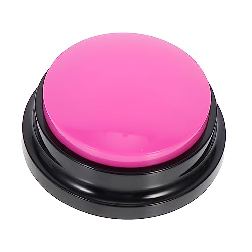 YARNOW Pet-Kommunikationstaste Clicker für Hundetraining Hundespielzeug unverwüstlich Kauer interaktives pet Supplies interessante Aufnahmetaste lustiger Hundeknopf Abs Rosy YARNOW Pet-Kommunikationstaste Clicker für Hundetraining Hundespielzeug unverwüstlich Kauer interaktives pet Supplies interessante Aufnahmetaste lustiger Hundeknopf Abs Rosy von YARNOW