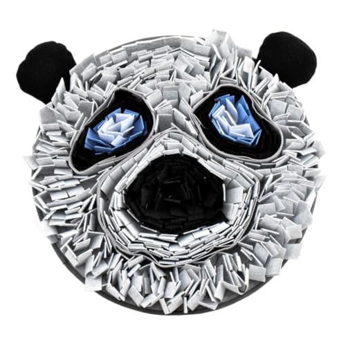YARNOW Pet Sniffing Pad Hunde-Puzzle-Matte Haustier Interactive Dog Toys schnüffelmatte Futtermatte Interaktives Katzenspielzeug beissen Panda Zubehör Riechkissen YARNOW Pet Sniffing Pad Hunde-Puzzle-Matte Haustier Interactive Dog Toys schnüffelmatte Futtermatte Interaktives Katzenspielzeug beissen Panda Zubehör Riechkissen von YARNOW