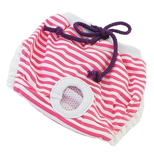YARNOW Hündinnenhose - Hunde-periodenwindel - Waschbare Welpenhöschen - Weiches Baumwollmaterial - Bequeme Passform von YARNOW