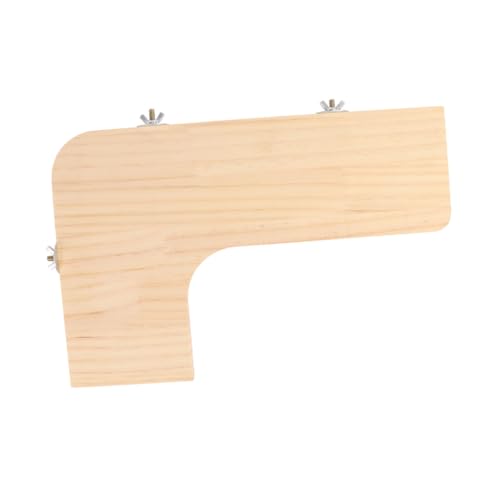 YARNOW Haustier- Aus Holz Kleine Haustier-plattform Spielzeug Für Kleintiere Naturholz Für Hamster Und Chinchillas von YARNOW
