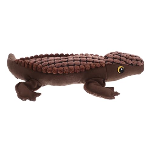 YARNOW Plüsch Alligator mit Quietscher Interaktives Kauspielzeug für Lustiges Kuscheltier im Haustierspielzeug für Welpen YARNOW Plüsch Alligator mit Quietscher Interaktives Kauspielzeug für Lustiges Kuscheltier im Haustierspielzeug für Welpen von YARNOW