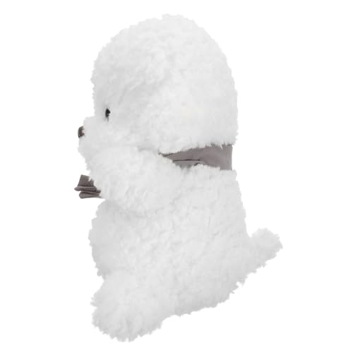 YARNOW Plüsch Hund Bichon Frise Kuscheltier Weiches Plüschtier für Helles Cartoon Design für Babyzimmer und Sofas Kleines Kuscheltier für Jungen und Mädchen YARNOW Plüsch Hund Bichon Frise Kuscheltier Weiches Plüschtier für Helles Cartoon Design für Babyzimmer und Sofas Kleines Kuscheltier für Jungen und Mädchen von YARNOW