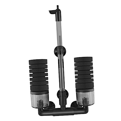 YARNOW Professioneller Schwammfilter Für Aquarien Abnutzungsresistenter Fischtankfilter Mit Geräuscharmer Doppelkopf Pumpe Für Kleine Bis Mittelgroße Aquarien YARNOW Professioneller Schwammfilter Für Aquarien Abnutzungsresistenter Fischtankfilter Mit Geräuscharmer Doppelkopf Pumpe Für Kleine Bis Mittelgroße Aquarien von YARNOW