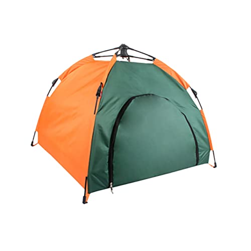 YARNOW Faltbares Hundezelt Für Outdoor & Camping Haustier Mit Herausnehmbarer Matte Sonnenschutzunterstand Für Haustiere von YARNOW