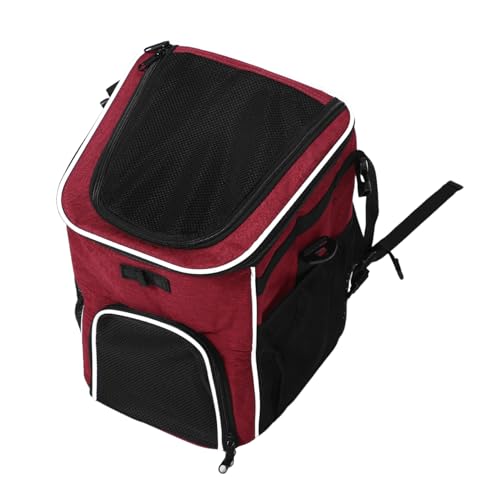 YARNOW Reiserucksack Für Haustiere Tragbare Umhängetasche Für Haustiere Haustierträger Schulterrucksack Für Reisen Mit Haustieren Fahrradträger Für Hunde Kleiner Hunderucksack Aus von YARNOW