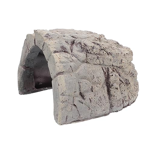 YARNOW Robuste Reptilien-felsen-versteckhöhle Schlangenbox Leicht Zu Versteckende Höhle Natürliches Aussehen von YARNOW