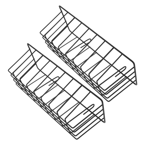 YARNOW Robuster Metall-Heufutterspender Für Kaninchen Und Meerschweinchen - 2 Teilig Einhakbarer Futtertrog Und Futterstation Praktische Heuraufe Ideal Für Kleintiere von YARNOW