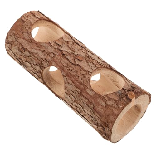 YARNOW Rohrbaumloch aus Massivholz Rattenhängematten für Käfig tragbar Meerschweinchenkäfig Heu Hamster zubehör nager zubehör Igelkanal Haustiertunnel für zu Hause Light Brown YARNOW Rohrbaumloch aus Massivholz Rattenhängematten für Käfig tragbar Meerschweinchenkäfig Heu Hamster zubehör nager zubehör Igelkanal Haustiertunnel für zu Hause Light Brown von YARNOW
