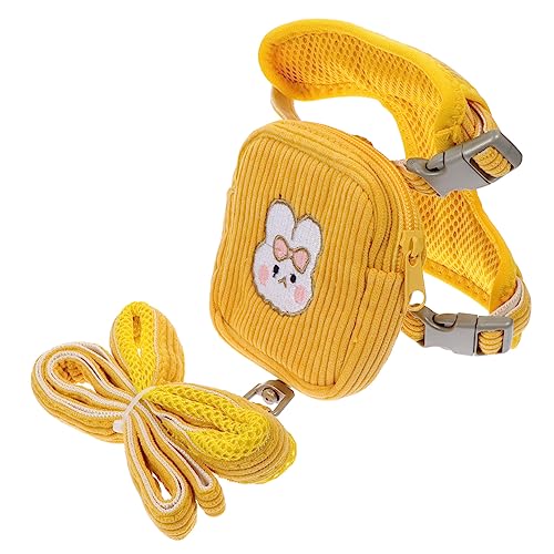 YARNOW Verstellbarer Brustgurt Für Hunde Rucksack Leine Weste Für Outdoor-aktivitäten von YARNOW