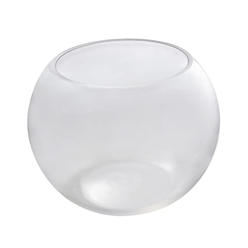 YARNOW Runde Glasfischschale Ökologische Terrarien Glasaquarien Für Zuhause Und Hotel Transparentes Aquarium Fischschale Für Kleine Fische Und Pflanzen YARNOW Runde Glasfischschale Ökologische Terrarien Glasaquarien Für Zuhause Und Hotel Transparentes Aquarium Fischschale Für Kleine Fische Und Pflanzen von YARNOW