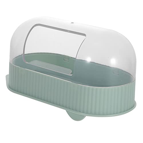 YARNOW Sandbecken Wurf Wannen Ratte Badewanne Hamster klo Hamster sandbad Hamstersauna Sandbad für Hamster Kleiner Sandbadbehälter für Haustiere Kleiner Badebehälter Hamsterbad Abs von YARNOW
