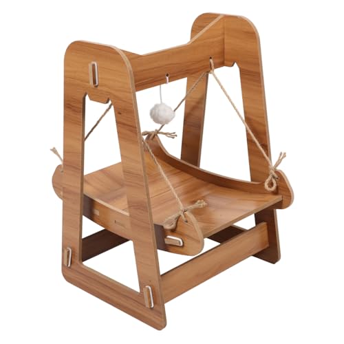 YARNOW Katzenhängematte Aus Holz Nestbett Katzenschaukel Liege Für Den Innenbereich Stabiles Katzenbett Hängematte Gemütlich Atmungsaktiv Nistkorb YARNOW Katzenhängematte Aus Holz Nestbett Katzenschaukel Liege Für Den Innenbereich Stabiles Katzenbett Hängematte Gemütlich Atmungsaktiv Nistkorb von YARNOW