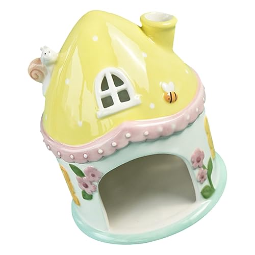 YARNOW Schlosshaus Aus Keramik Meerschweinchen Versteck Betten Für Meerschweinchen Hamsterversteck Hamster Keramikhaus Keramikhütte Für Hamster Rattenversteckhütte Hamster Verstecken YARNOW Schlosshaus Aus Keramik Meerschweinchen Versteck Betten Für Meerschweinchen Hamsterversteck Hamster Keramikhaus Keramikhütte Für Hamster Rattenversteckhütte Hamster Verstecken von YARNOW