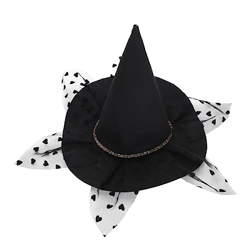 YARNOW Schwarzer Halloween Haustierhut aus Komfortablem Material Kreatives Fotografie Accessoire für Hunde und Katzen Delikates Kostüm mit Festlichem Hexen Design Hautfreundlich und YARNOW Schwarzer Halloween Haustierhut aus Komfortablem Material Kreatives Fotografie Accessoire für Hunde und Katzen Delikates Kostüm mit Festlichem Hexen Design Hautfreundlich und von YARNOW