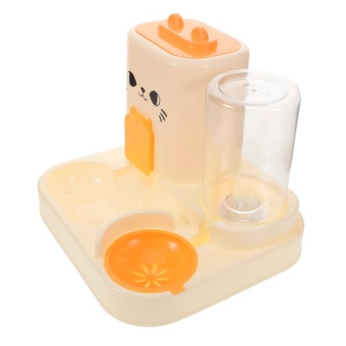 YARNOW Automatischer Futter Und Wasserspender Für Katzen Und Kleine Hunde Multifunktionales Set Mit Großem Fassungsvermögen Für Innenräume Platzsparend Und Einfach Zu Bedienen von YARNOW