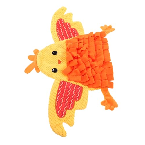 YARNOW Snuffle Mat für Hunde Interaktives Futterspiel Waschbare Fütterungsmatte Langsames Fressen Mentale Stimulation Energiesparendes Nasenarbeitsspielzeug für Kleine und Mittelgroße von YARNOW