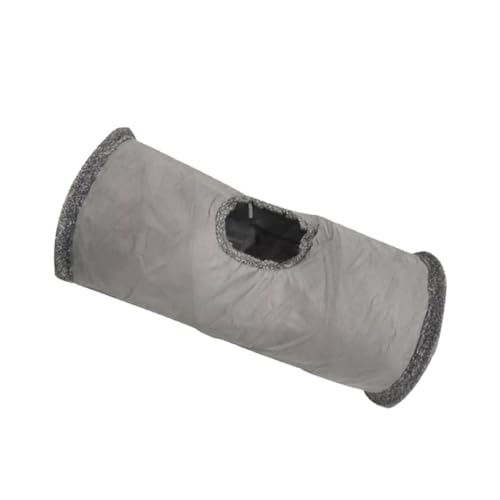 YARNOW Faltbares Katzennest Aus Wildlederstoffbett Indoor-kätzchenspielzeug Zum Kratzen Grau YARNOW Faltbares Katzennest Aus Wildlederstoffbett Indoor-kätzchenspielzeug Zum Kratzen Grau von YARNOW