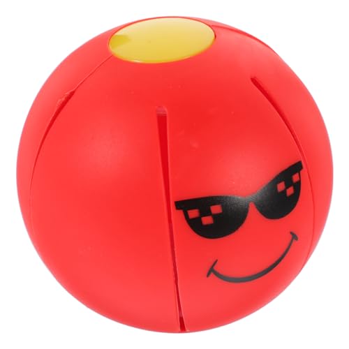 YARNOW Spielzeugball Drücken Ballspielzeug Für Haustiere Untertassenball Für Hunde Fliegendes Ballspielzeug Für Hunde Bälle Für Hunde Zum Apportieren Plastik Rot Pet-Ball Der Hund YARNOW Spielzeugball Drücken Ballspielzeug Für Haustiere Untertassenball Für Hunde Fliegendes Ballspielzeug Für Hunde Bälle Für Hunde Zum Apportieren Plastik Rot Pet-Ball Der Hund von YARNOW