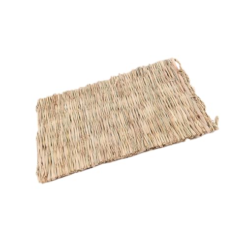 YARNOW Spielzeugbett Kauen Hamster Haustier Klein Kaninchen Meerschweinchen Guinea Heu Pads Tiere Bettwäsche Seegras von YARNOW