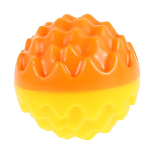 YARNOW Squeaky Dog Chew Ball für Kleine Interaktives Kauspielzeug zur Zahnpflege für Spielerische Beschäftigung aus Material Sicher und Langlebig YARNOW Squeaky Dog Chew Ball für Kleine Interaktives Kauspielzeug zur Zahnpflege für Spielerische Beschäftigung aus Material Sicher und Langlebig von YARNOW
