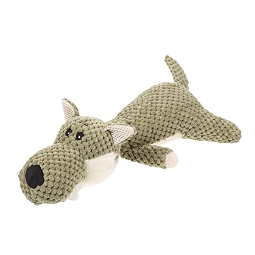 YARNOW Interaktives Hundespielzeug Aus Weichem Material Bissfest Tierform Geeignet Für Kleine Und Große Hunde Fördert Das Kauen Zahnpflege Für Spiel Und Training von YARNOW
