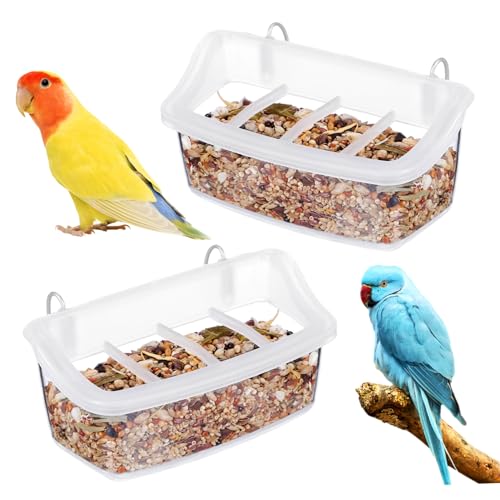 YARNOW Taube Tränke 2 Stück Vogelfutterspender Aus Kunststoff Kunststoff-Vogelfutterspender Vogelfutterspender Für Käfig Vogelfutterspender Zubehör Transparenter Spender YARNOW Taube Tränke 2 Stück Vogelfutterspender Aus Kunststoff Kunststoff-Vogelfutterspender Vogelfutterspender Für Käfig Vogelfutterspender Zubehör Transparenter Spender von YARNOW