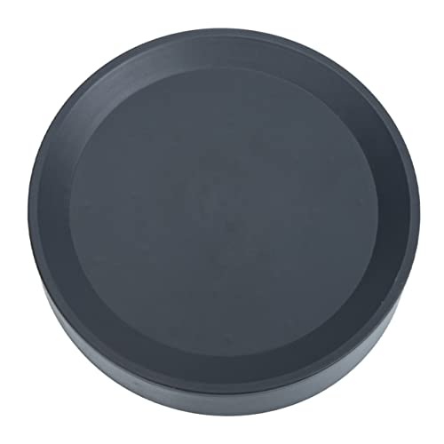 YARNOW Topfpflanzenschalen blumentopfuntersetzer Pflanzenroller Rollbarer Pflanzenuntersetzer mit Auffangschale runde Bonsaischalen beweglicher Pflanzenständer Pflanzschale Plastik Grey von YARNOW