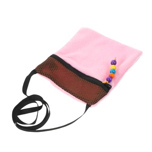 YARNOW Tragbare Hamster Transporttasche aus Atmungsaktive Kleintier Tragetasche für Hamster Meerschweinchen Kaninchen und Kleine Haustiere Leicht zu Reinigen für Outdoor Reisen und von YARNOW